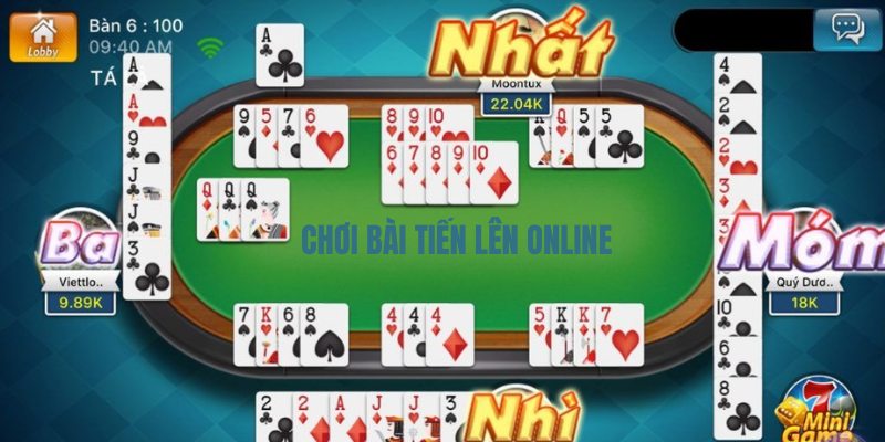 Đặt cược khi chơi bài Tiến Lên online