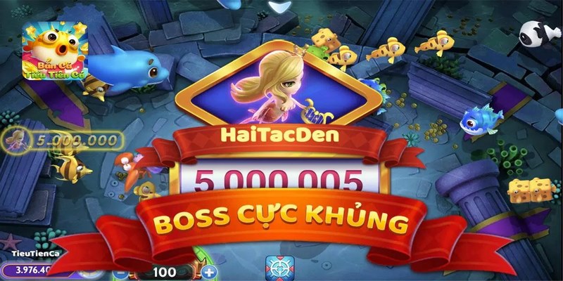 Giao diện bắn cá tiểu tiên cá APK cực ấn tượng