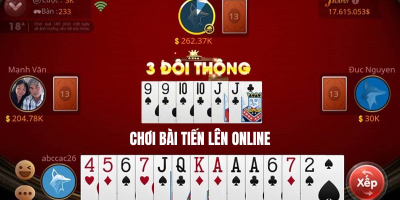 Thắng trắng khi chơi bài Tiến Lên online