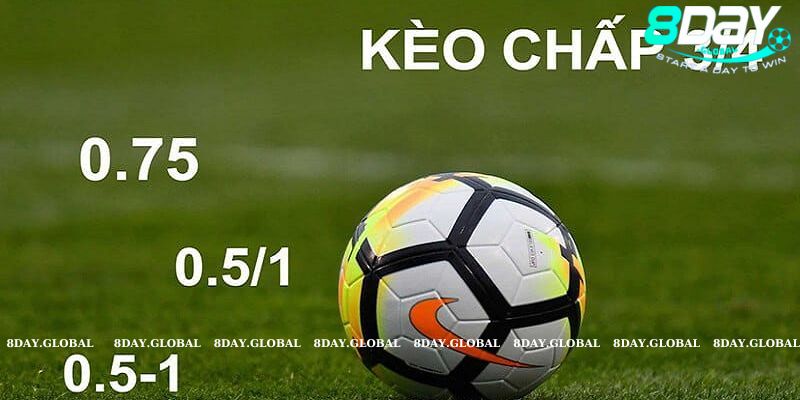 Cách chơi cược 0.5/1 theo ví dụ